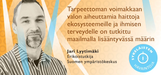 Jari Lyytimäki: Havaintoja pimeän ympäristön muutoksista